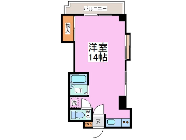 ウエストヴィレッジの物件間取画像